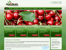 Tablet Screenshot of mansfields.net